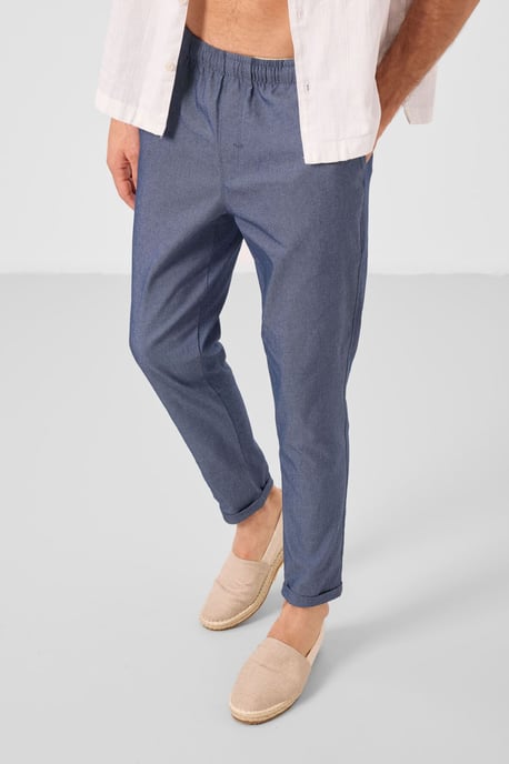 Herren Gerade geschnittene Gabardine-Chinos - Image 5
