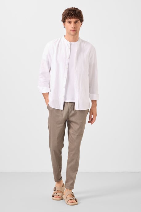 Herren gerade geschnittene Gabardine-Chinos - Image 4