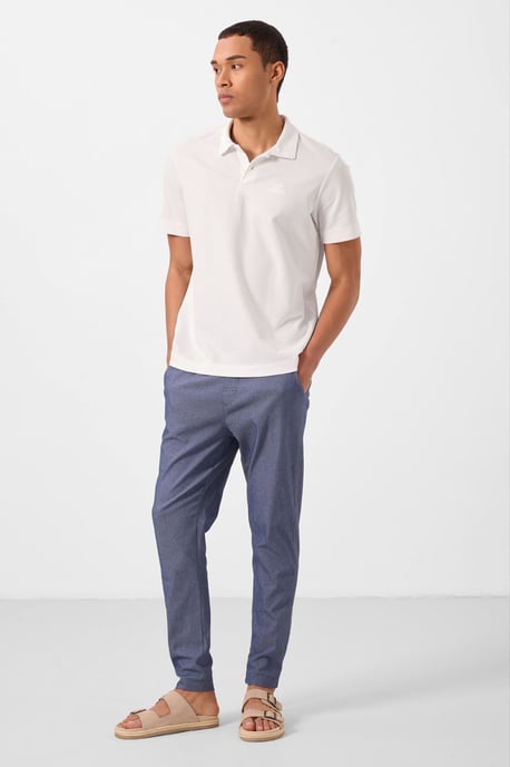 Herren Gerade geschnittene Gabardine Chinos - Image 3
