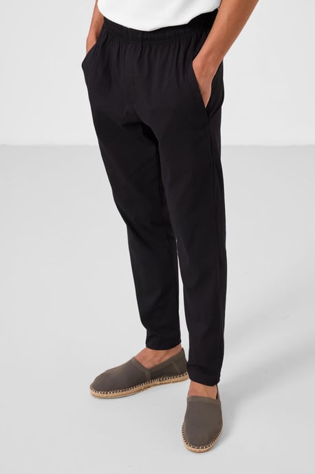 Herren Chino-Hose mit geradem Bein aus Gabardine - Image 3