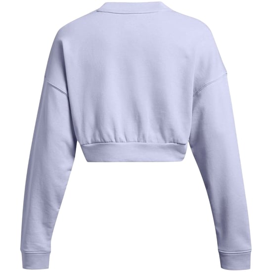 Under Armour - "Rival" Kurzes Sweatshirt für Damen, Rundhalsausschnitt, Frottee (Violett) - Image 2