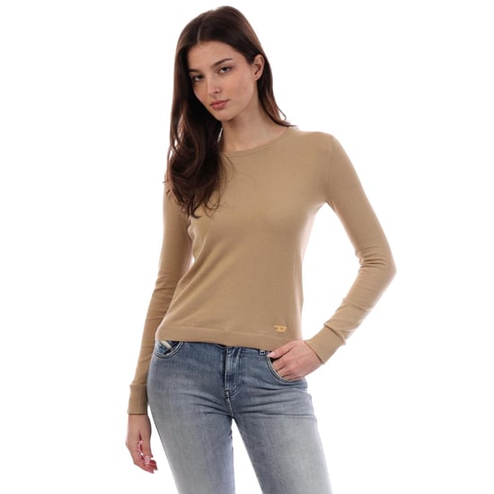 Diesel - Sweatshirt für Damen, gerippt, Feinstrick (Neutral) - Image 4