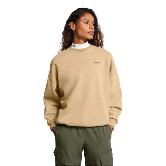 Under Armour - Sweatshirt für Herren/Damen Unisex, Rundhalsausschnitt, Übergroß (Braun) - Image 1
