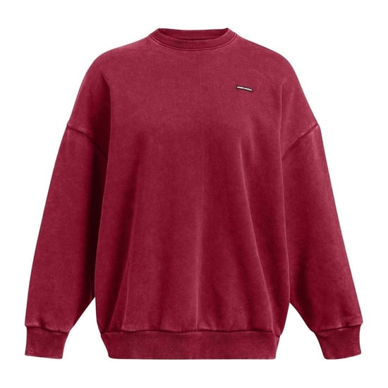 Under Armour - Sweatshirt für Herren/Damen Unisex, Rundhalsausschnitt, Übergroß (Rot) - Image 2