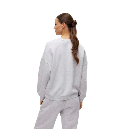 Vero Moda - Sweatshirt für Damen, Übergroß (Hellgrau meliert) - Image 3