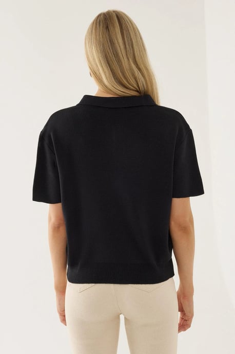Polo-Kragensweater mit Reißverschluss - Image 4