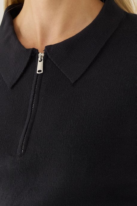 Polo-Kragensweater mit Reißverschluss - Image 5