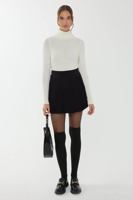 Slim Fit Rollkragenpullover - Image 3