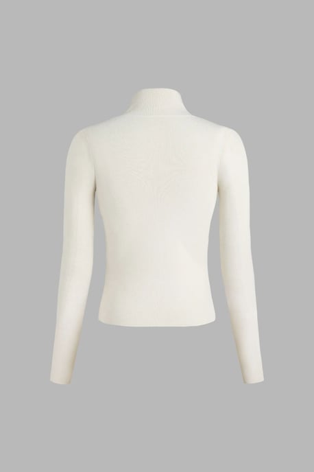 Slim Fit Rollkragenpullover - Image 3