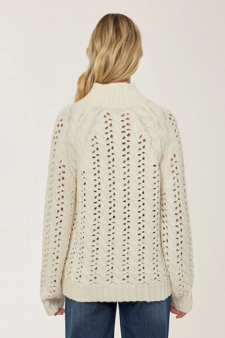 Regular Fit Lochstrickpullover - Image 5