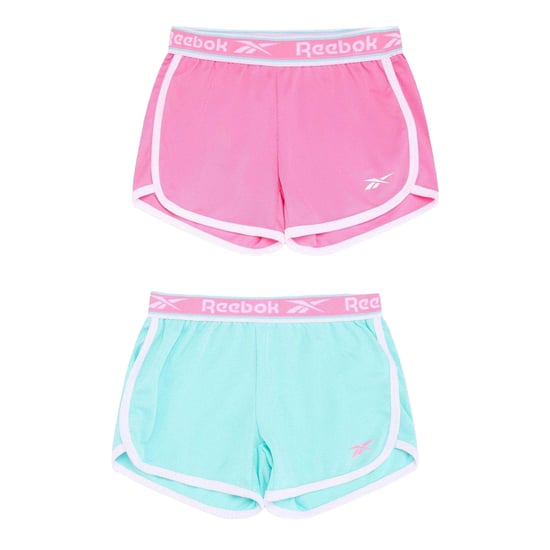 Reebok - Laufshorts für Mädchen (2er-Pack) (Aruba Blau) - Image 1