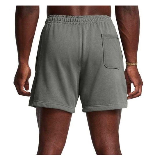 Under Armour - "Project Rock" Sweat-Shorts für Herren (Grün) - Image 3
