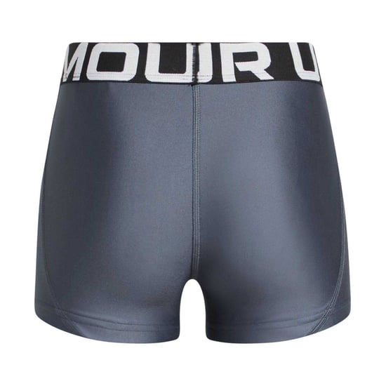 Under Armour - Kompressions-Shorts für Mädchen , Laufen (Grau/Weiß) - Image 2