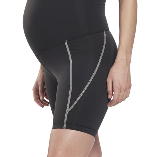Reebok - "Lux" Radlerhose für Damen , Umstandskleidung (Schwarz) - Image 4