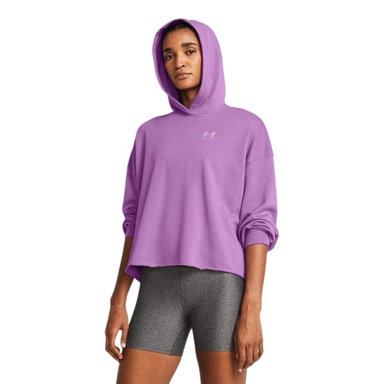 Under Armour - "Rival" Kapuzenpullover für Damen, Frottee, Übergroß (Violett) - Image 3