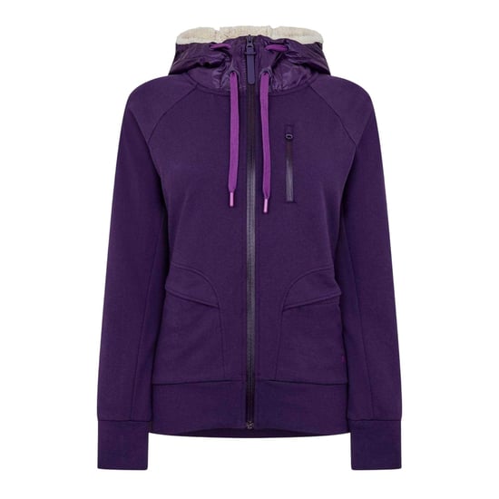 Puma - "13" Hoodie mit durchgehendem Reißverschluss für Damen (Violett) - Image 1