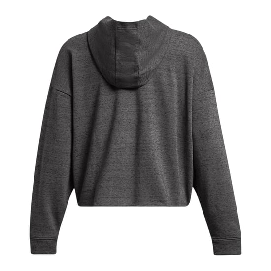 Under Armour - "Rival" Kapuzenpullover für Damen, Frottee, Übergroß (Holzkohle) - Image 2