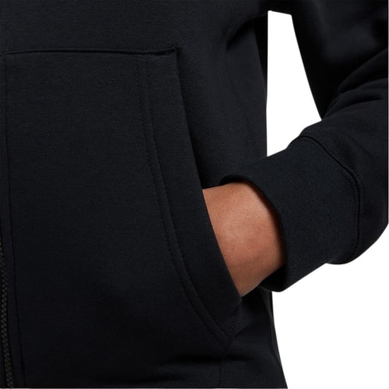 Nike - "Sportswear Club" Hoodie mit durchgehendem Reißverschluss für Herren (Schwarz) - Image 4