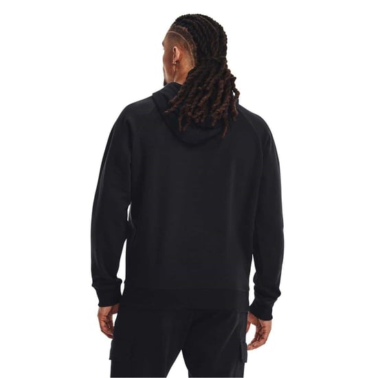 Under Armour - Kapuzenpullover für Herren, Fleece (Schwarz) - Image 3