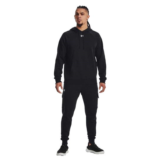 Under Armour - Kapuzenpullover für Herren, Fleece (Schwarz) - Image 4