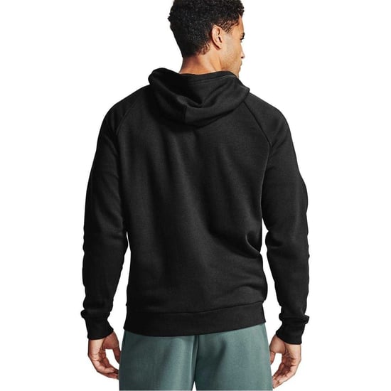 Under Armour - "Rival" Hoodie mit durchgehendem Reißverschluss für Herren, Fleece (Schwarz) - Image 3
