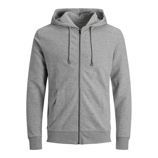 Jack And Jones - Hoodie mit durchgehendem Reißverschluss für Herren, Groß und Hoch (Grau meliert) - Image 2