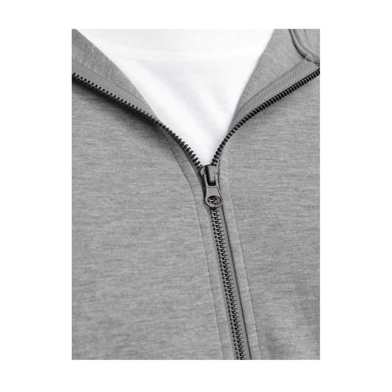 Jack And Jones - Hoodie mit durchgehendem Reißverschluss für Herren, Groß und Hoch (Grau meliert) - Image 4