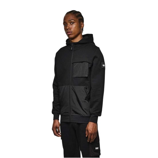 Weekend Offender - Hoodie mit durchgehendem Reißverschluss für Herren, Gekämmte Baumwolle (Schwarz) - Image 3