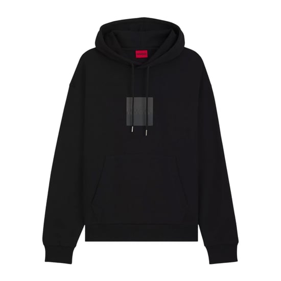 Hugo - Kapuzenpullover für Herren, Regulär, Drop-Ärmel (Schwarz) - Image 1