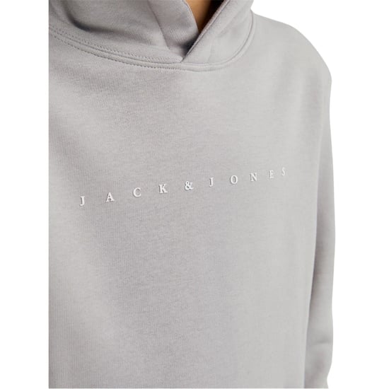 Jack And Jones - Kapuzenpullover für Kinder, Sternemuster (Äußerst Grau) - Image 3