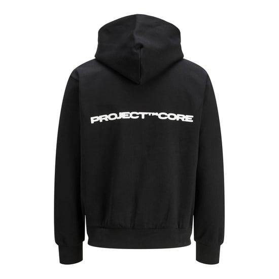 Jack And Jones - Hoodie mit durchgehendem Reißverschluss für Herren, Regulär (Schwarz) - Image 2
