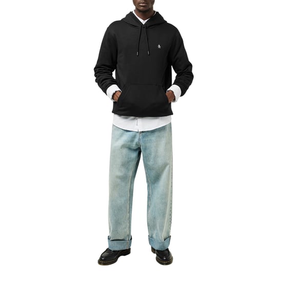 Original Penguin - Kapuzenpullover für Herren, mit Kapuze, Regulär (Schwarz) - Image 5