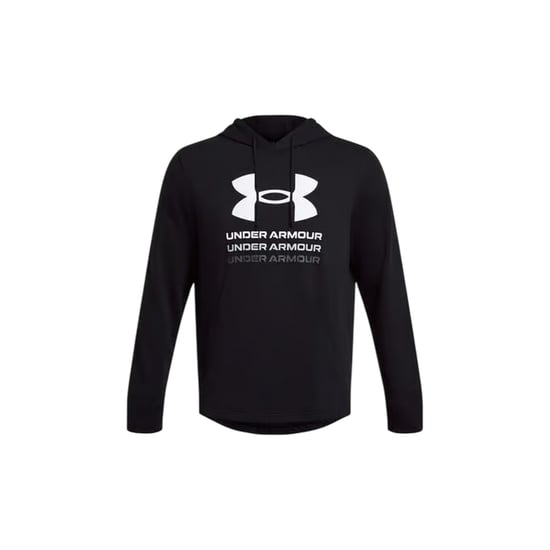Under Armour - "Rival Terry" Kapuzenpullover für Herren (Schwarz) - Image 2