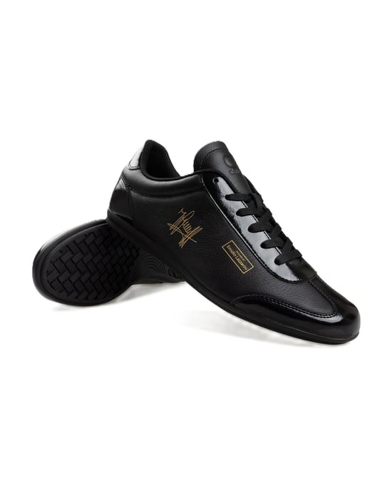 Cruyff Recoupa Leder Herren Schwarze Sneakers - Image 4