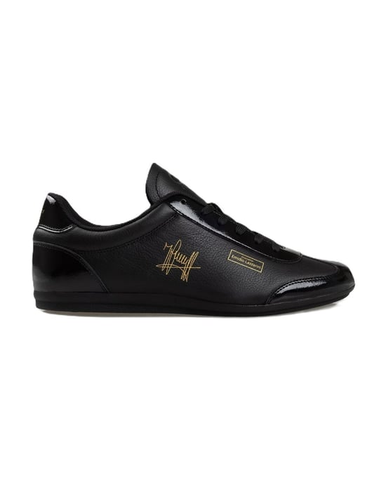 Cruyff Recoupa Leder Herren Schwarze Sneakers - Image 5