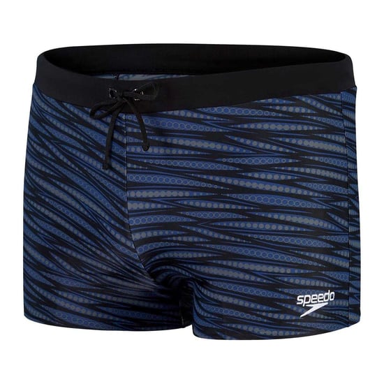 Speedo - "Valmilton" Badehose für Herren, Schmal (Schwarz/Blau) - Image 2