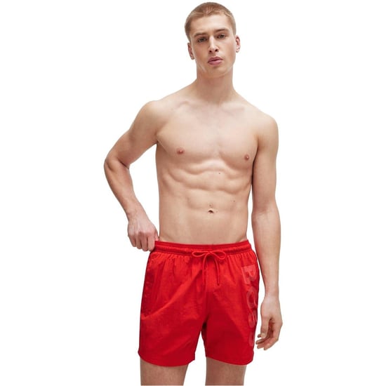 Boss - "Octopus" Badeshorts für Herren (Leuchtend Rot) - Image 3