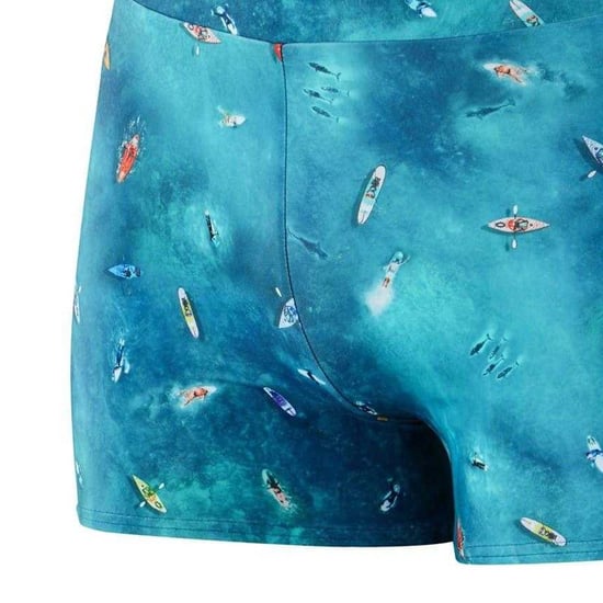 Speedo - "Escape" Badeshorts für Herren (Blau bedruckt) - Image 2
