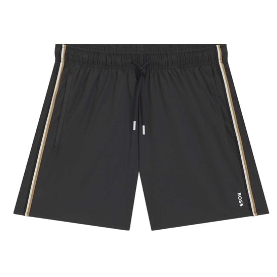 Boss - "Iconic" Badeshorts für Herren (Dunkelgrau) - Image 2