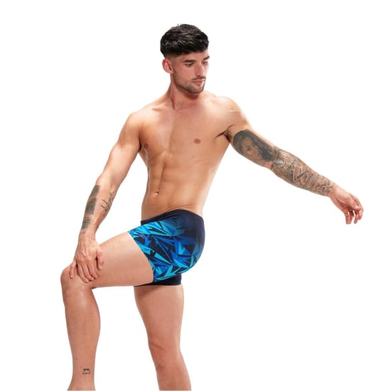 Speedo - "Hyper Boom" Badeshorts für Herren (Schwarz/Blau) - Image 3