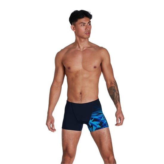 Speedo - "Hyper Boom" Badeshorts für Herren (Schwarz/Blau) - Image 4