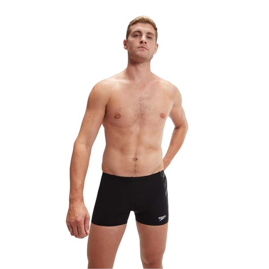Speedo - "Hyperboom Aquashort" Badeshorts für Herren (Schwarz/Weiß) - Image 3