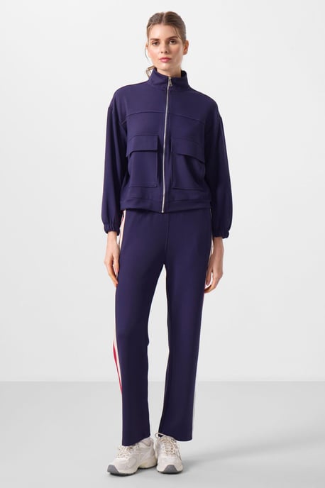 Übergrößen Geschneiderter Zip-Knit-Oberteil - Image 2