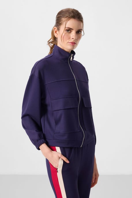 Übergrößen Geschneiderter Zip-Knit-Oberteil - Image 5