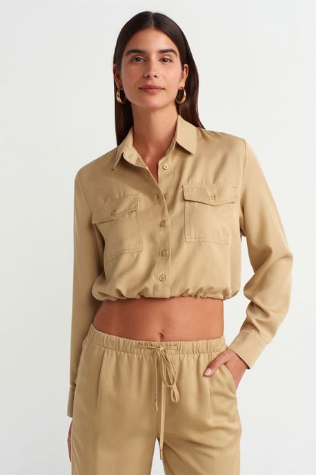 Tencel Kurzarmbluse - Image 1