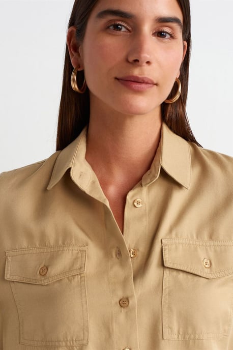 Tencel Kurzarmbluse - Image 4