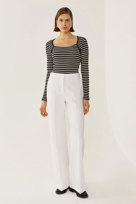Gestreiftes Basic-Top - Image 2