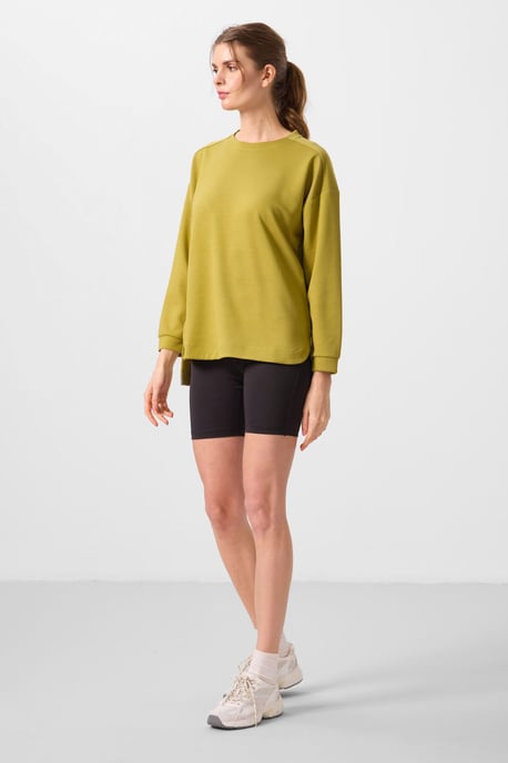 Langärmliges Jersey-Tunika-Top - Image 2