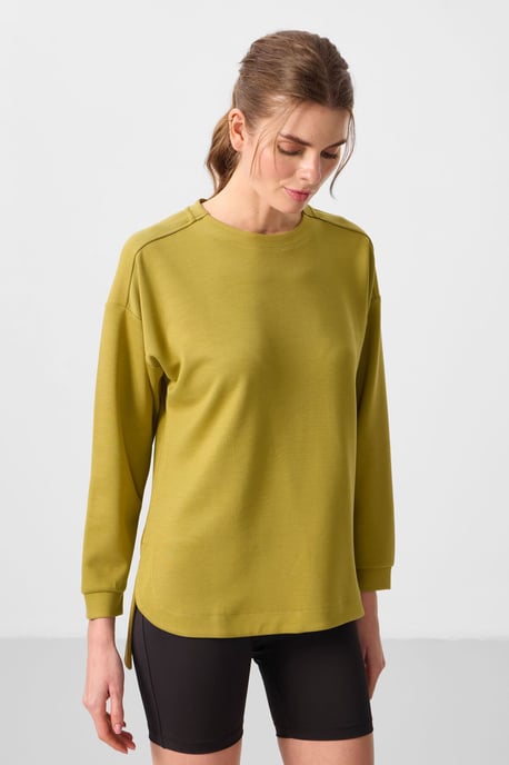 Langärmliges Jersey-Tunika-Top - Image 4