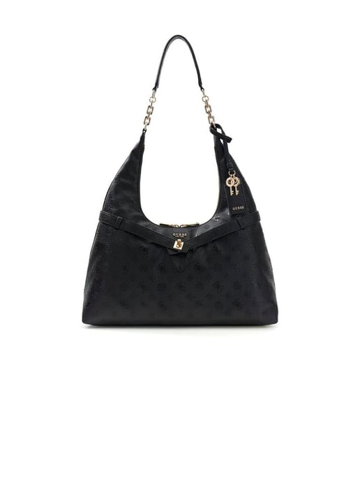 Guess Hobo Tasche Schwarz Logo - Image 1